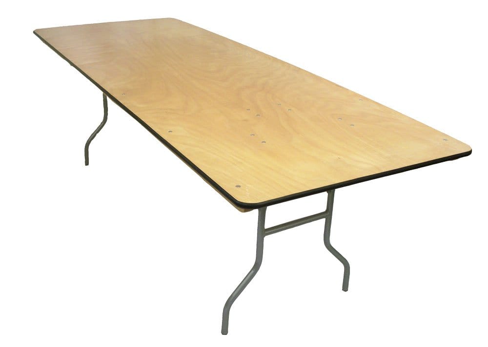 Rectangle Heavy Duty Plywood Folding Table