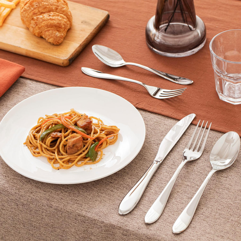 20-Piece Silverware Set for 4, 18/10 Stainless Steel