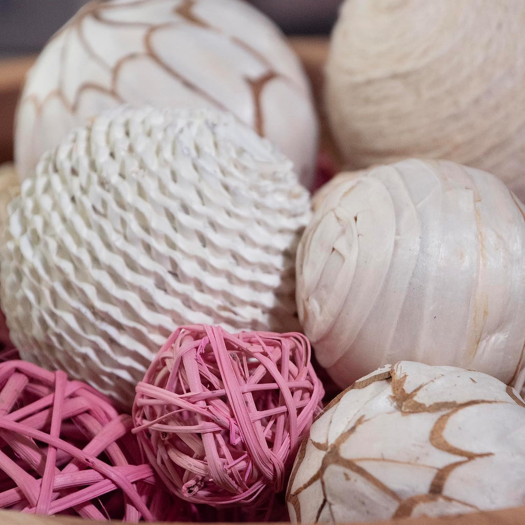 Decorative Balls Orbs Bag (Pink)