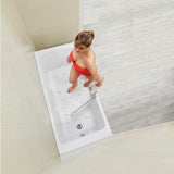 Ella Laydown 30x60 Air Massage Walk in Bathtub Left Drain