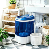 Portable Washing Machine, Single Tub Small Laundry Washer 5.7 lbs Washing Capacity for Apartments, Dorms,Traveling, RV