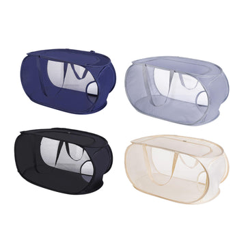 4 Pcs Collapsible Laundry Baskets, Pop-up Laundry Hamper