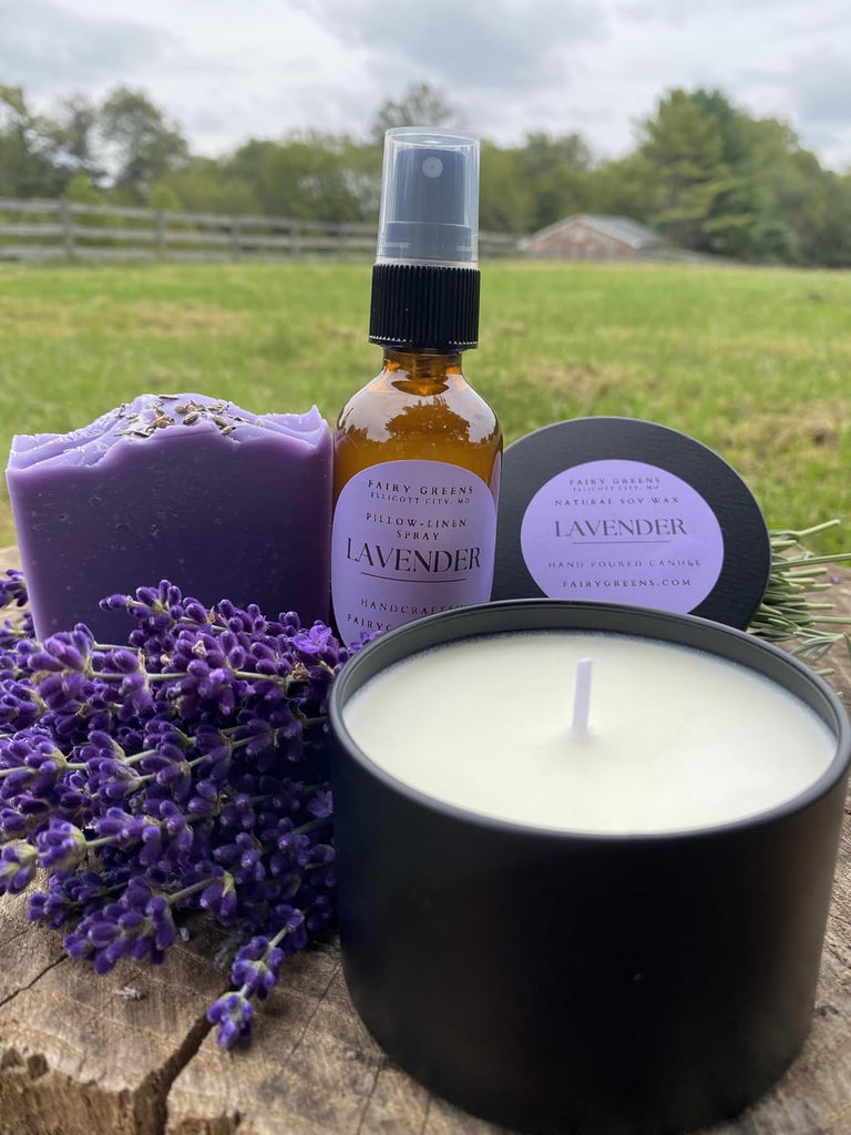 Lavender Driftwood Pillow Spray by L Farm | Natural Room & Linen Spray for Better Sleep | Calming Aromatherapy Room