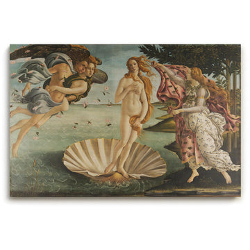 Birth of Venus Canvas Prints - Wrapped Gallery Canvas Wall Art - Classical Renaissance Decor - Vintage Masterpiece