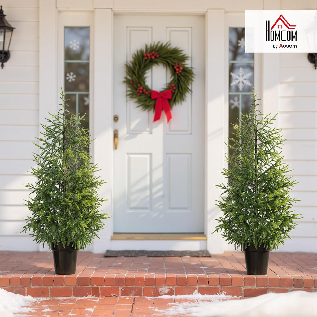 Norfolk Pine Christmas Tree Real Touch 4FT Artificial Xmas Tree