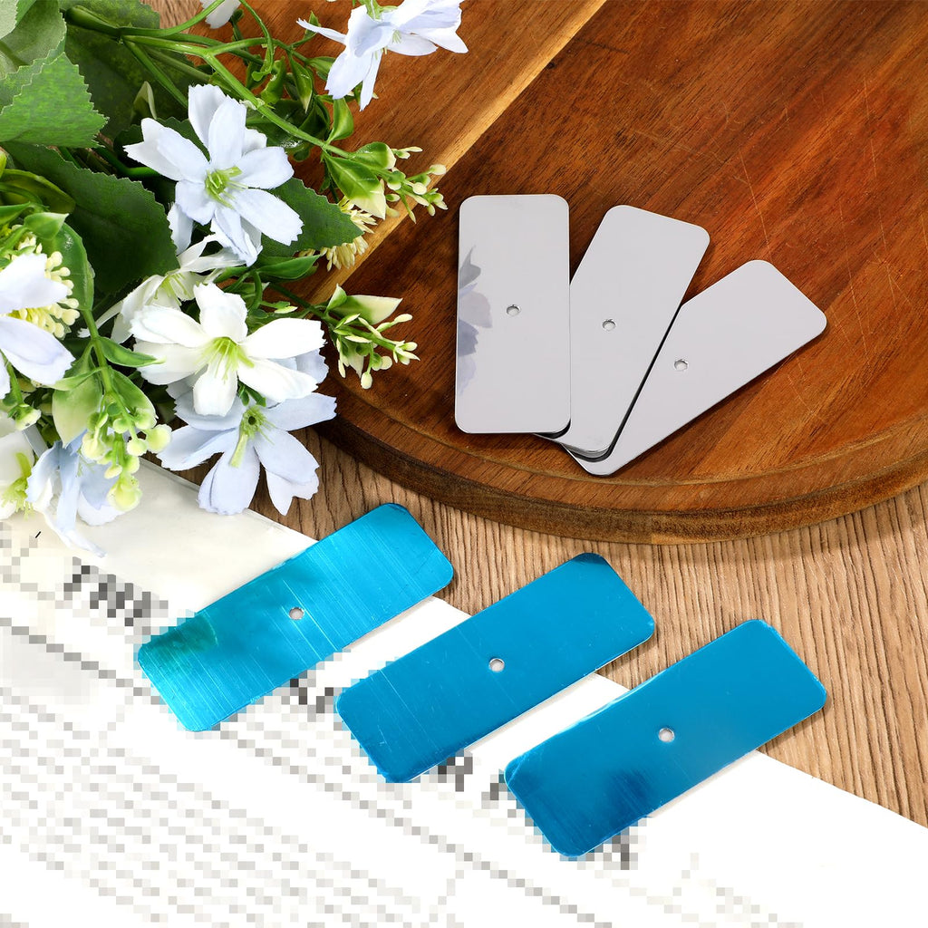 36pcs Metal Adhesive Strips for Magnetic Under Cabinet Lights