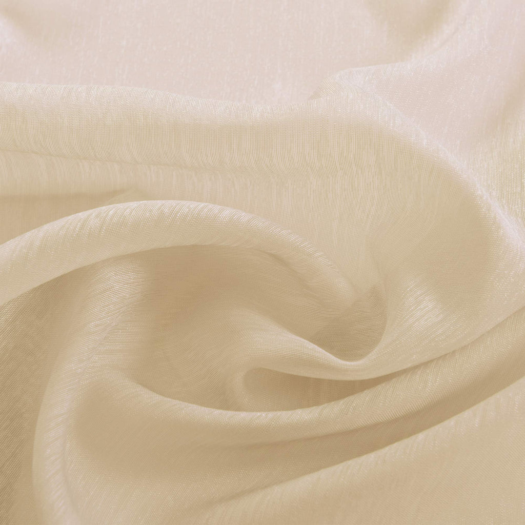 Tan Beige Curtains 84 Inches Long, Sheer Grommet Farmhouse Style Primitive Country Curtains Bedroom Dining Room Window
