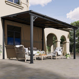 10' x 12' Gazebo for Patio, Gazebo Pergola with Sloped Roof, - Image 8