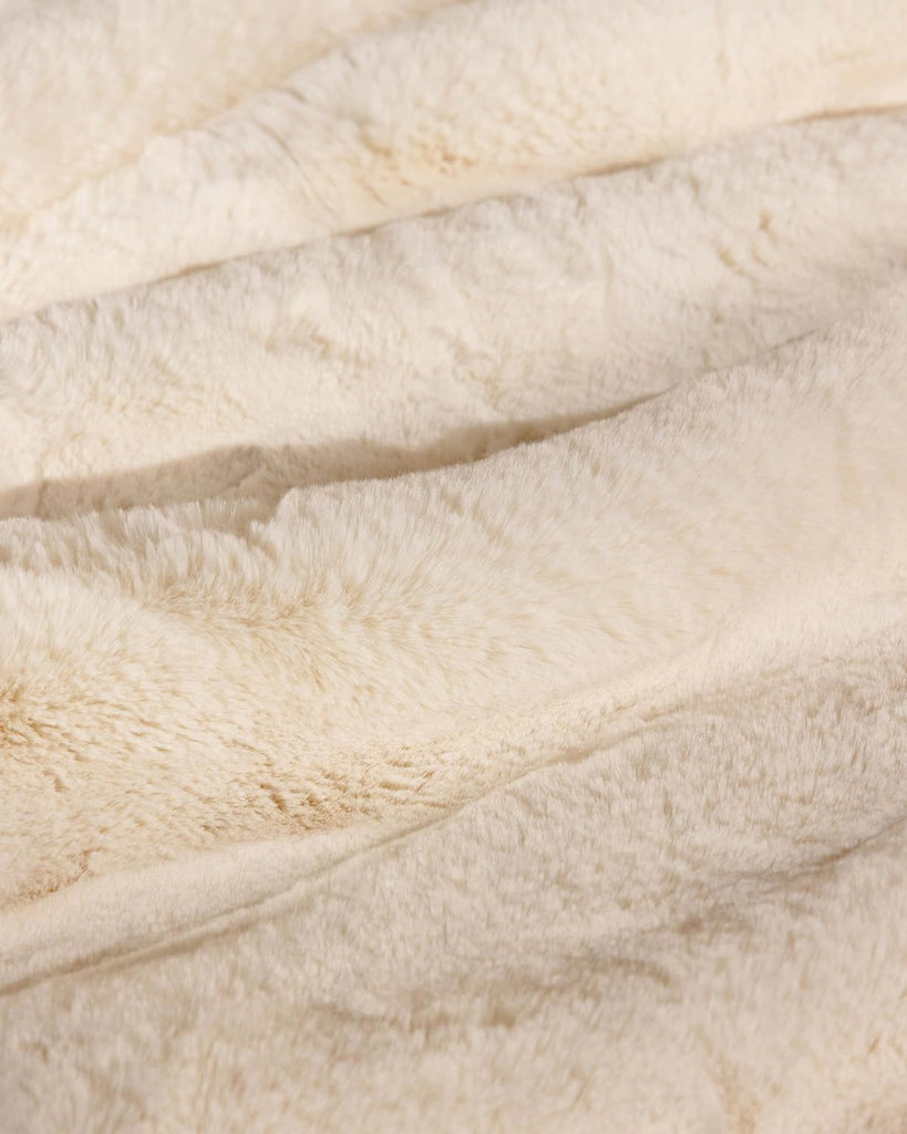 Earth Cuddle Blanket, Faux Fur Ultra-Soft Luxury Throw Blanket | Thick and Cozy Oversized Design for Lounging or