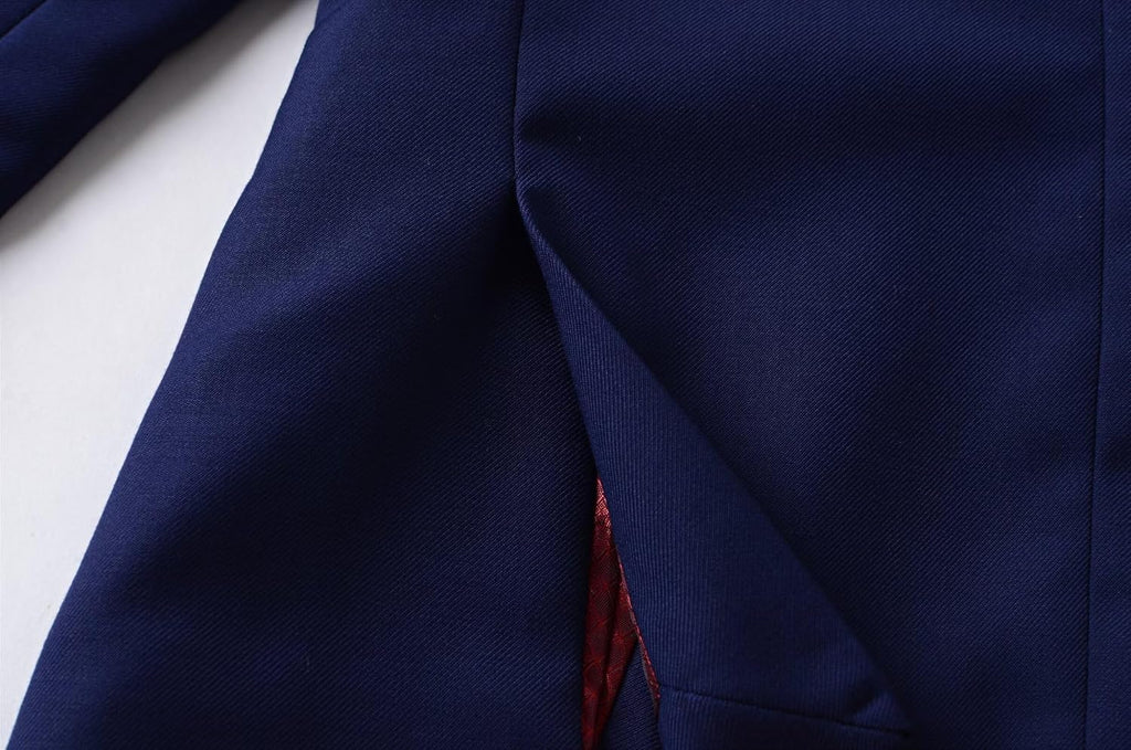 Boys Suit Jacket Slim Fit Sport Coat Kids Blazer for Boys Casual Formal Wedding Tuxedo Jacket