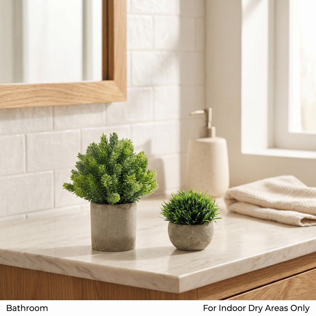 5 Pack Fake Plants Indoor