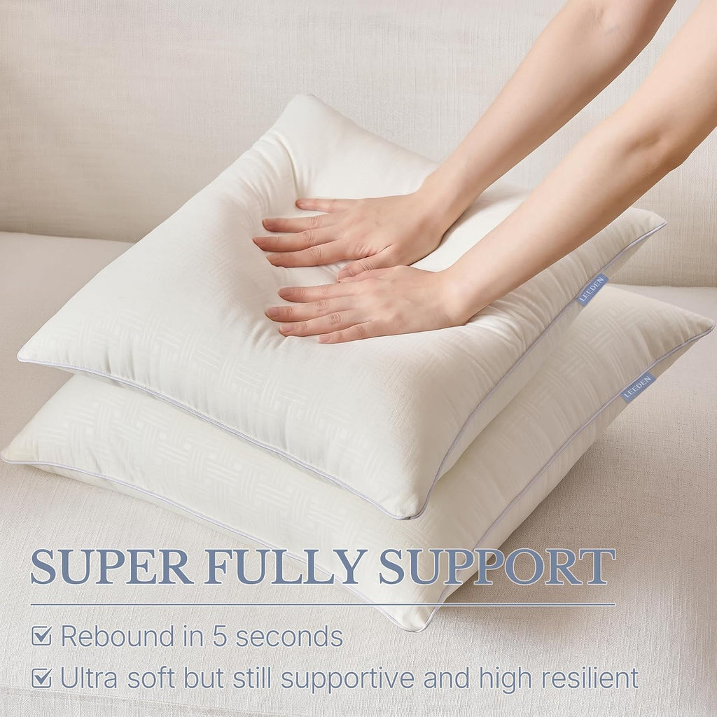 12 x 20 Lumbar Pillow Inserts for Sofa Couch Support - Set of 2