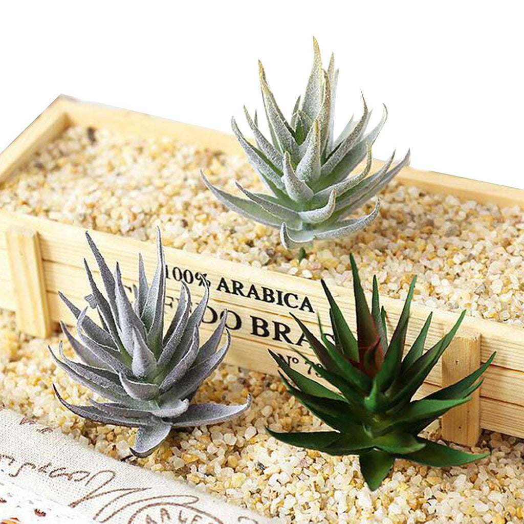 20 PCS Artificial Succulent Plants Assorted Multicolor Faux Fake Succulents, Cactus Aloe Succulent Assortment in
