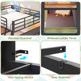 Full Low Loft Bed with Desk,Full Bed Frame with 9 Storage Drawers