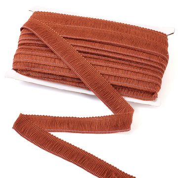 1 Inch Fringe Tassel Ribbon - Polyester Lace Trim for Sewing Clothing, Cushions, Pillow, Curtain, Home - 27 Yards