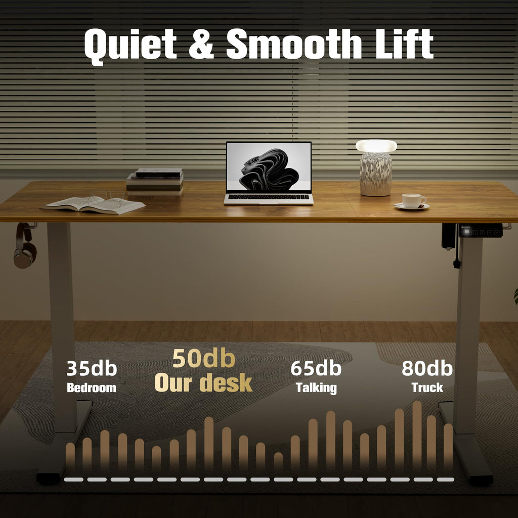 55"x24" Standing Desk, Height Adjustable Sit-Stand