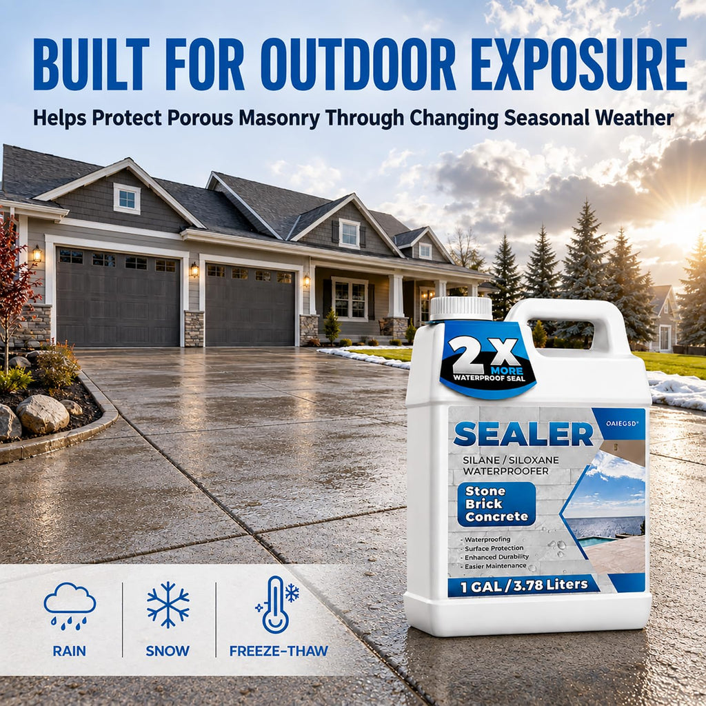 1 Gallon, Penetrating Water Repellent for Pavers & Stone