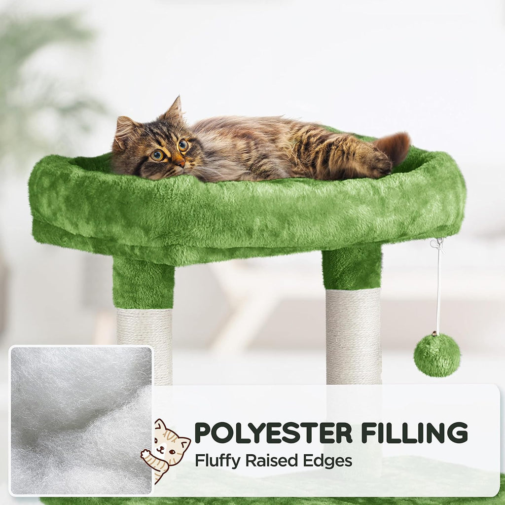 63in Sturdy Large Cat Tree for Indoor Heavy Cats, Tall Tower
