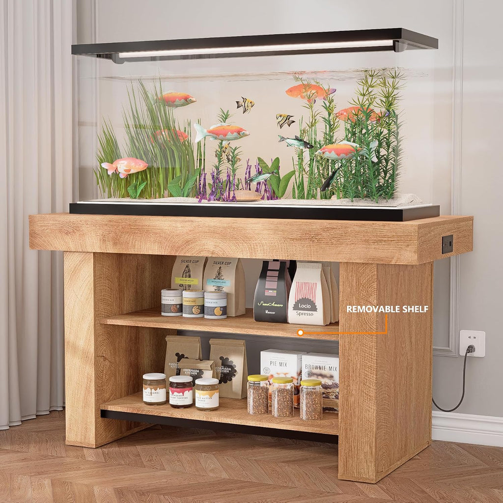 75-120 Gallon Fish Tank Stand, 1500LBS Heavy Duty Aquarium Stand
