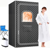 Portable Sauna Box for Home, Personal Sauna Tent for Relaxation, Indoor Steam Sauna Room with 3L/1200W Steamer