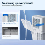 14,000 BTU Smart Air Conditioner with Heat, Auto
