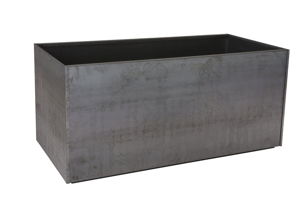 Corten Steel Trough Planter, 20" x 46" x 20"