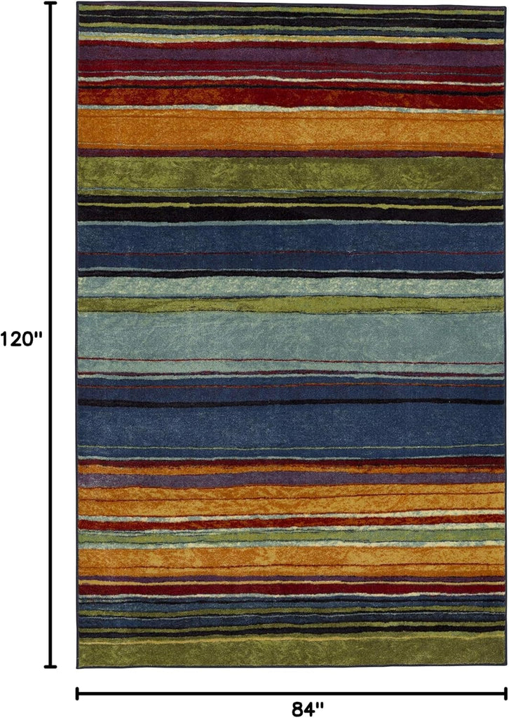 Rainbow Stripe Area Rug - Multicolor - Perfect