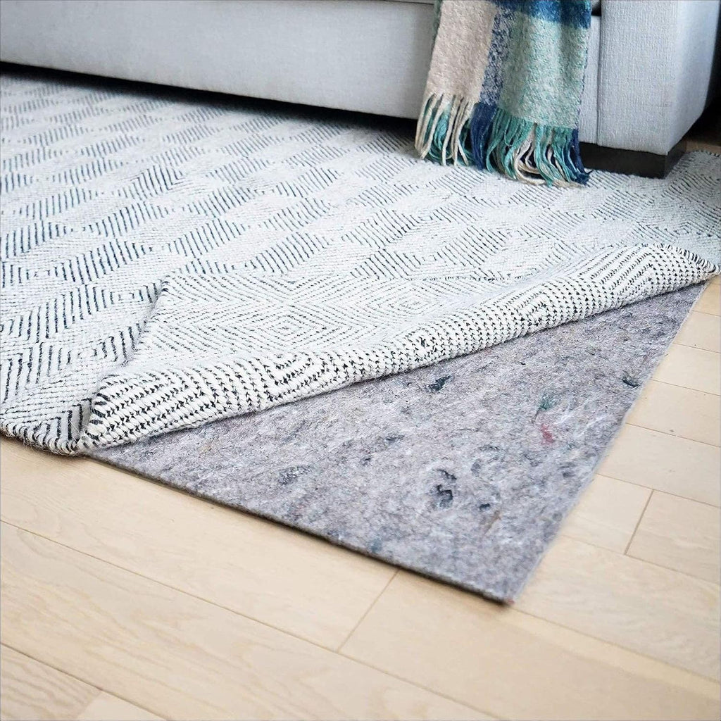 8'4" x 11'4", 100% Felt Rug Pad (1/4" Thick), Safe for All Floors, Low-VOC, Made in the USA, 2-Year Warranty
