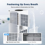 2026 Upgraded Portable Air Conditioners 10000 BTU, Smart Portable AC Unit with App & Remote Control, 4-in-1 Cooling