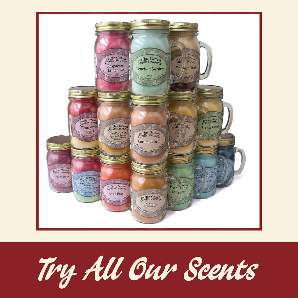 Mulled Cider Candle, Soy Blend, 13 oz Jar