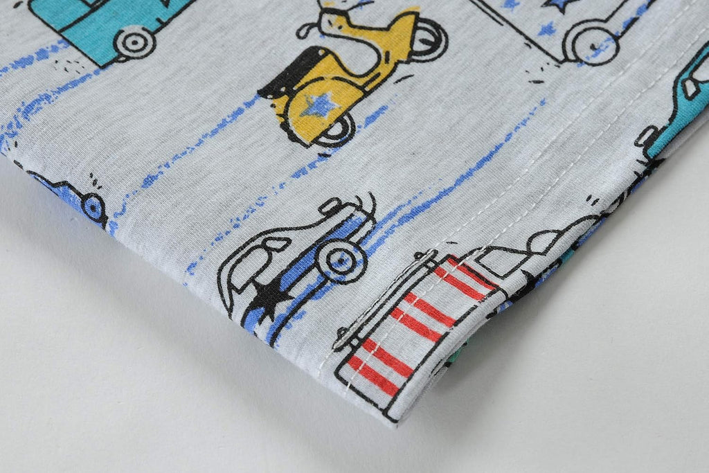 Hand Toddler Boys Pajamas Kids Dinosaur Summer PJS Monster Truck Boy Tractor Jammies Hockey Short Sets