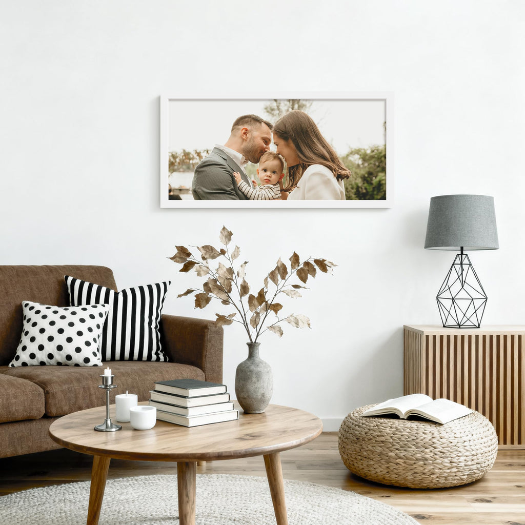 14x30 Collage Frame For 14 4x6 Photos White