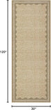 Scalloped 2x10 Runner Rug