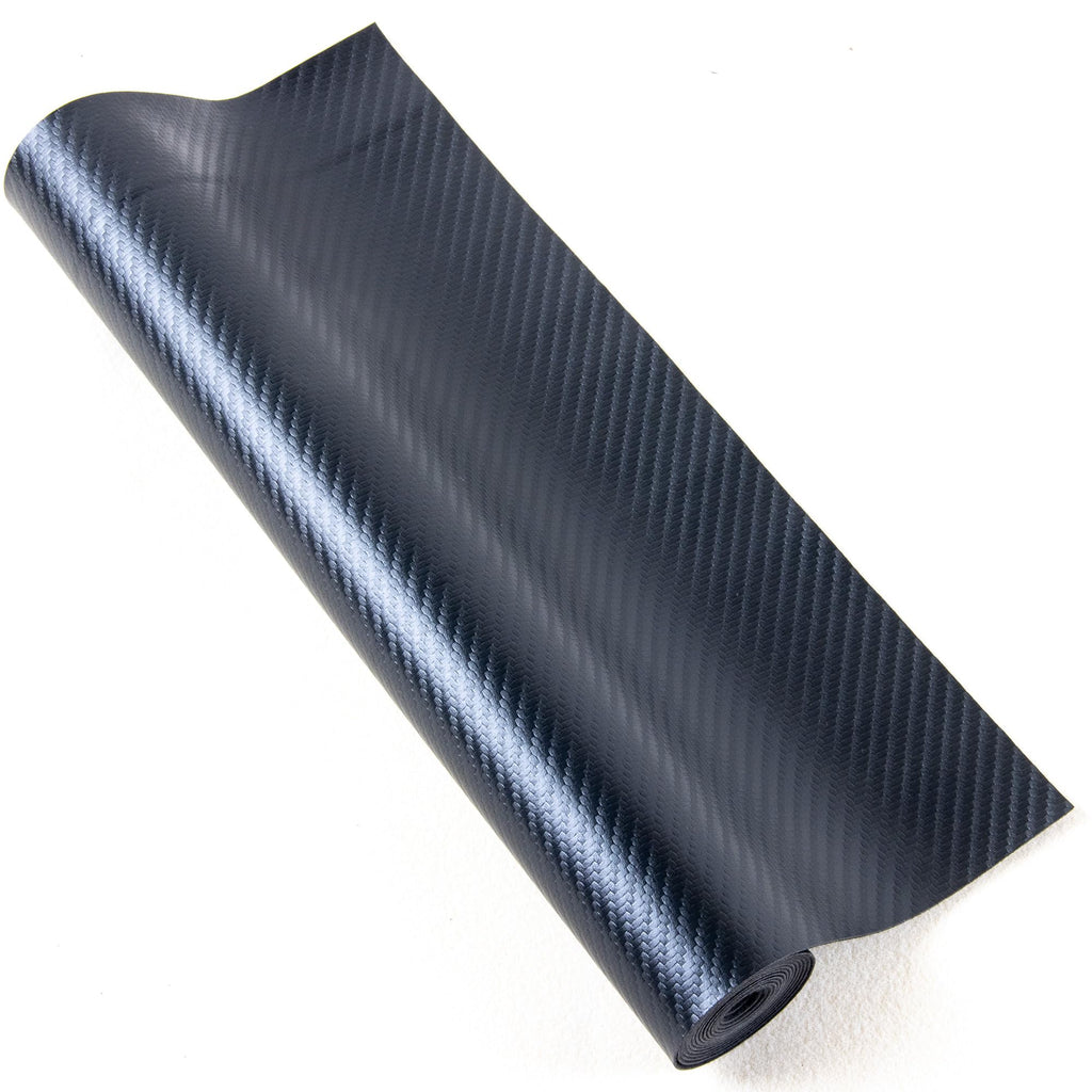Black Faux Leather Sheet for Handicraft Making, Textured Surface&Cotton Backing, 36x53 Inch, 0.8mm Thick, for Leather