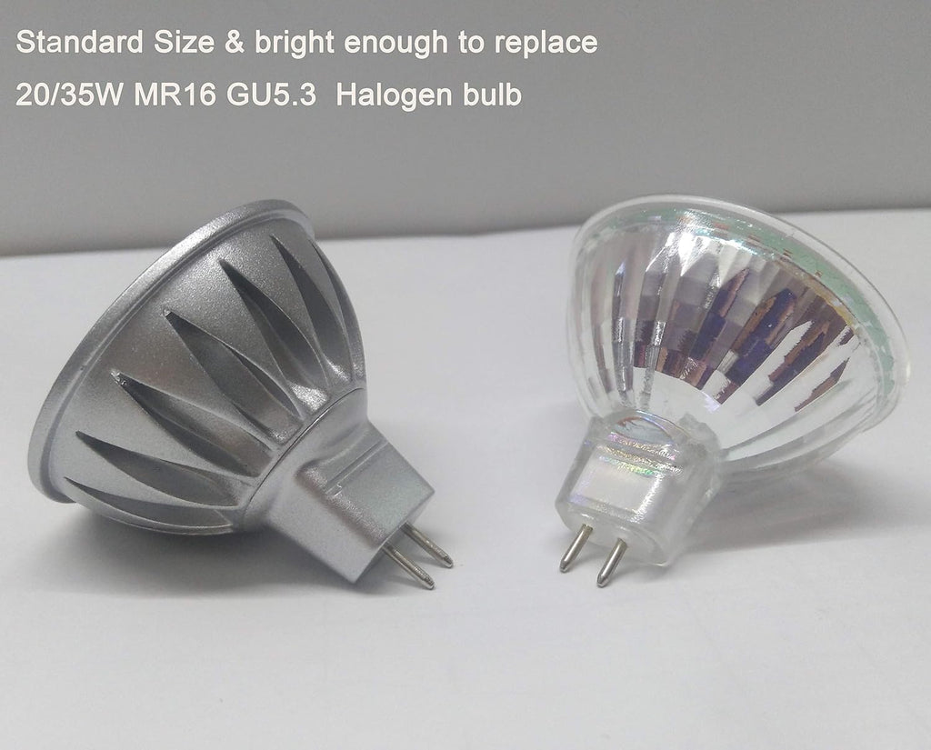 Red MR16 GU5.3 Led Bulbs 12V Low Voltage 5W for Christmas Holiday | 20W 35W 50W Equivalent,Red Bulb Spotlights for