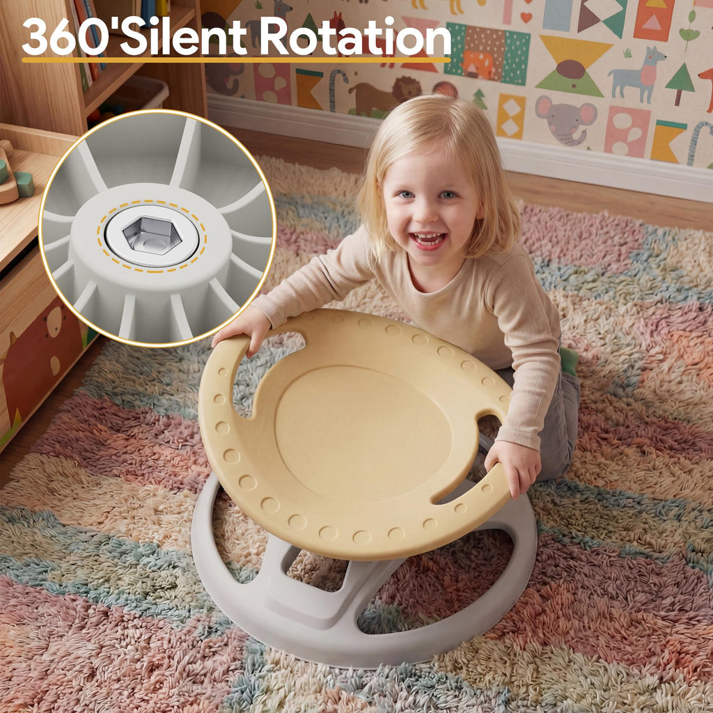 Sensory Spinning Chair for Autistic Kids, Swivel Chair, Sensory Toys Gifts for Toddlers with ADHD, Sit and Spin Toys
