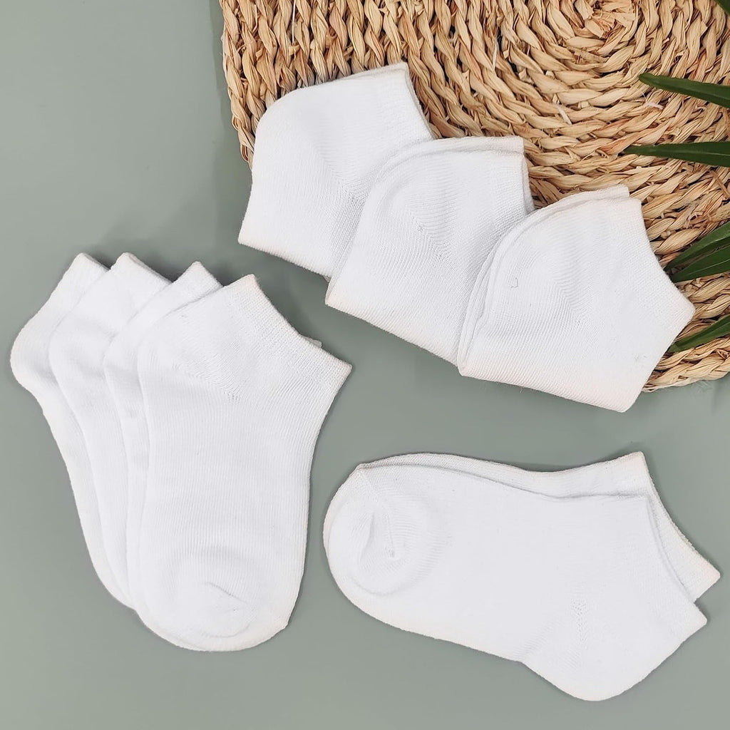 Girls Socks 12 Pairs Low Cut Ankle Socks for Girls Old