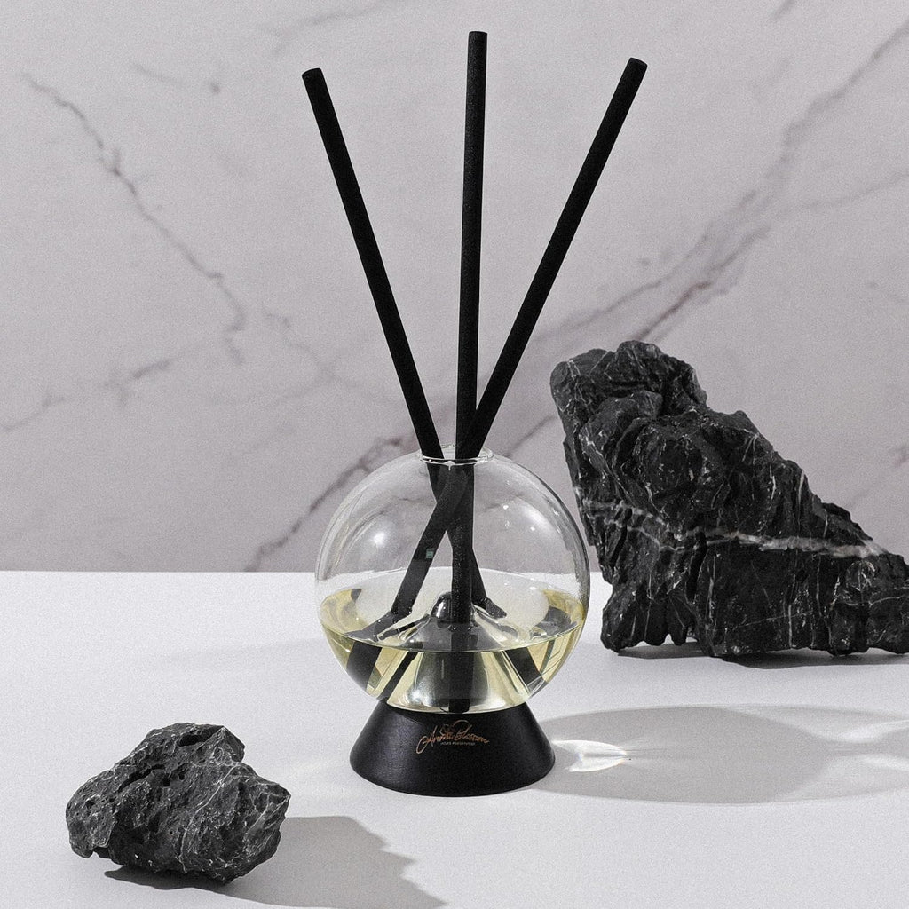 Luxury Reed Diffuser, Onyx Collection-Black 200ML Capacity
