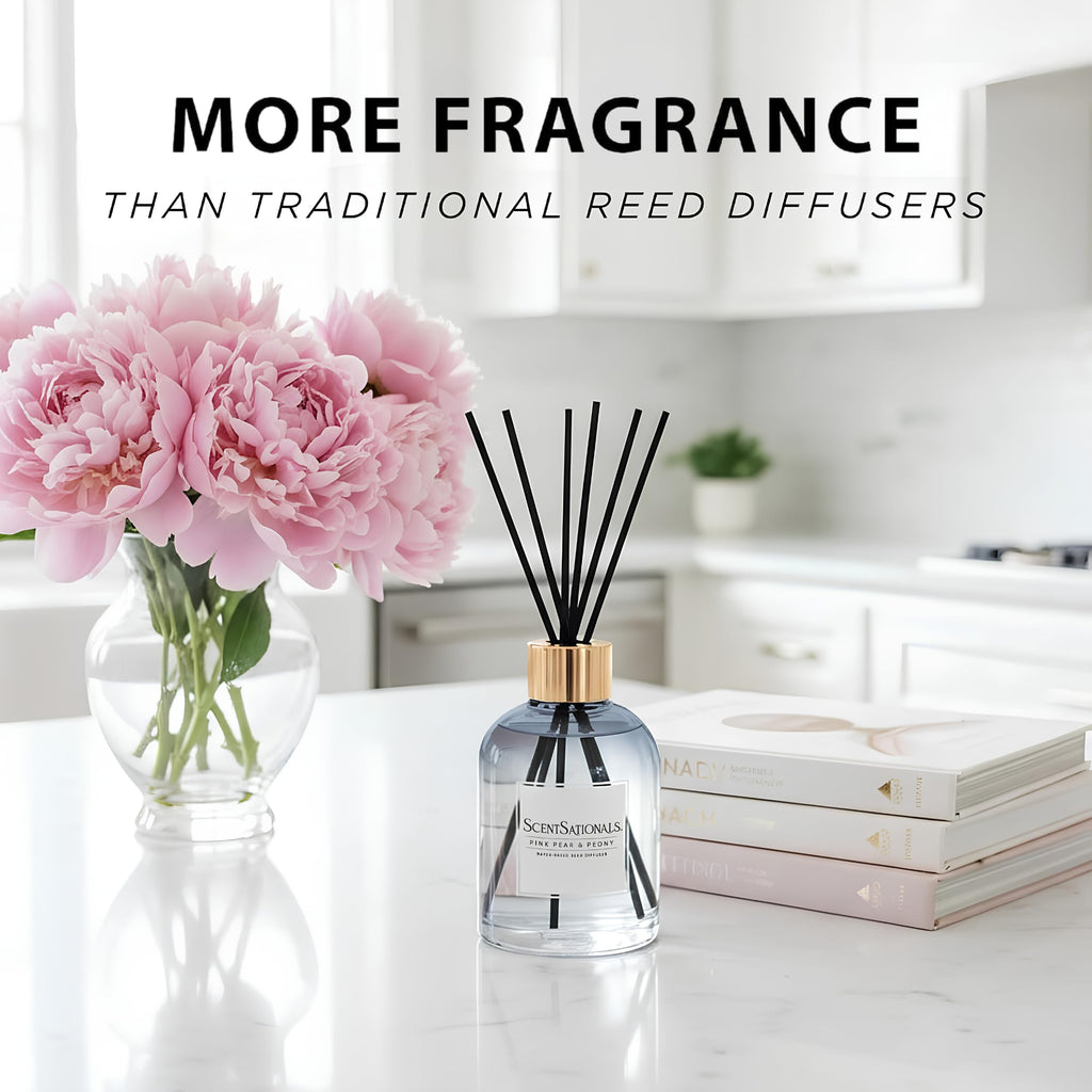 Pink Pear & Peony Water-Based Reed Diffuser - 5 FL OZ
