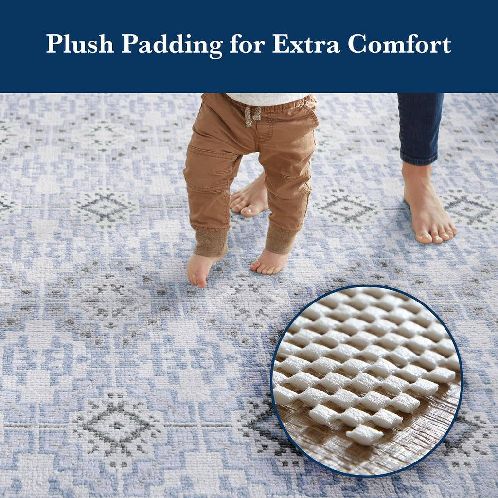9x12 Ft Rug Pad Gripper for Hardwood Floors, Non Slip Rug Pads for Area Rugs, Thick Rug Grippers for Tile Floors - Set of 99