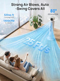 Portable Air Conditioners, 35" Evaporative Air Cooler, 3-In-1 AC Tower Fan That Blows Cold Air, 3 Speeds, 4 Ice Packs
