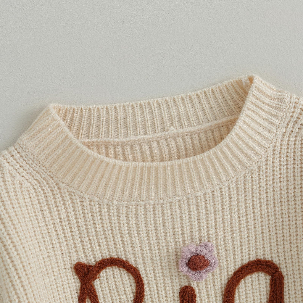Big Sister Little Sister Matching Outfits Toddler Girl Sweater, BB
