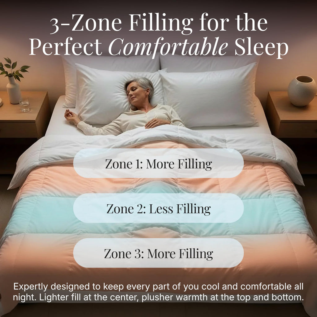All-Season Duvet Insert Comforter - King/Cali King, Stone