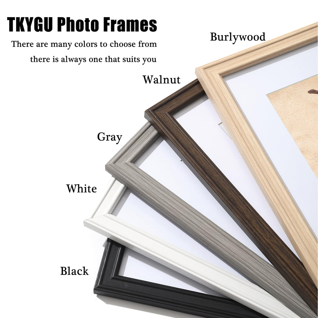12x16 Picture Frame, Poster frame for Wall, 12 By 16 Wooden Photo Frame with Real Glass, Display Pictures 8.5x11 with