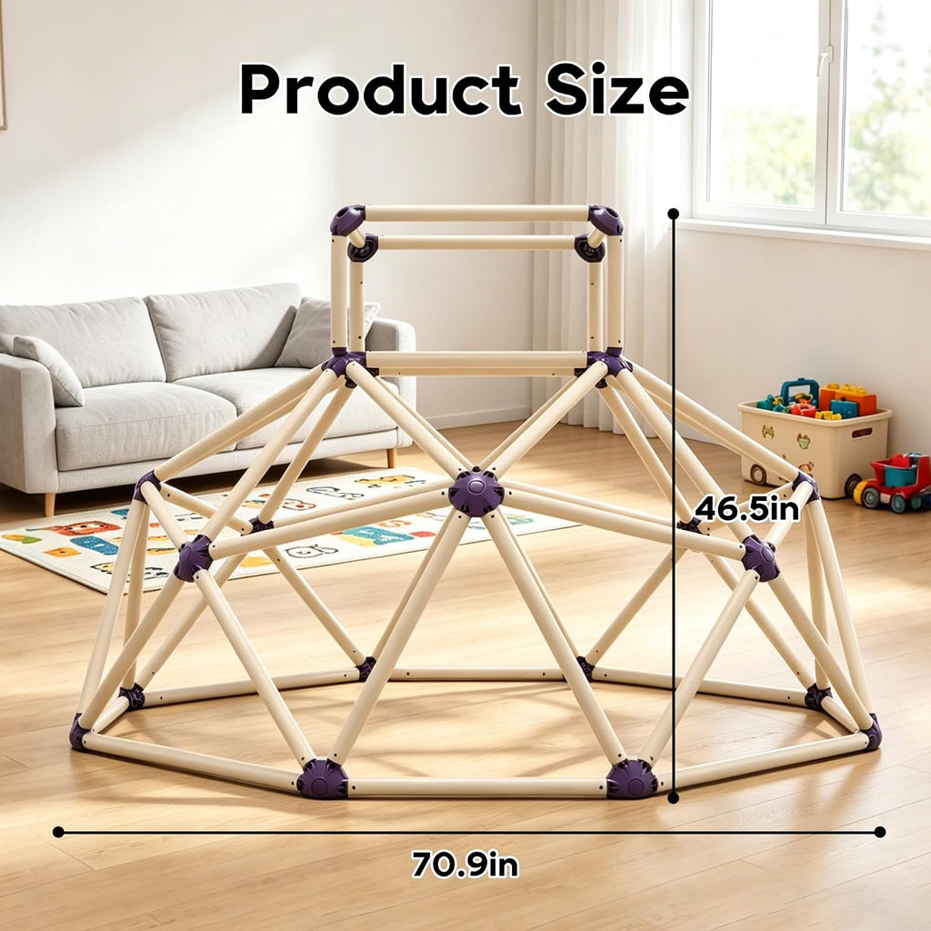 Climbing Dome - Sturdy & Portable Jungle Gym for Kids, Backyard Playset for Toddlers, Active Outdoor Fun for Kids