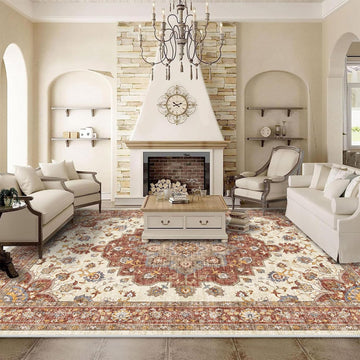 Washable Oriental Area Rug - 9x12 Rugs