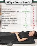 Lunix LX17 Infrared Sauna Blanket, Portable Sauna Bag for Relaxation, Detox & Stress Relief, Adjustable Heat 77