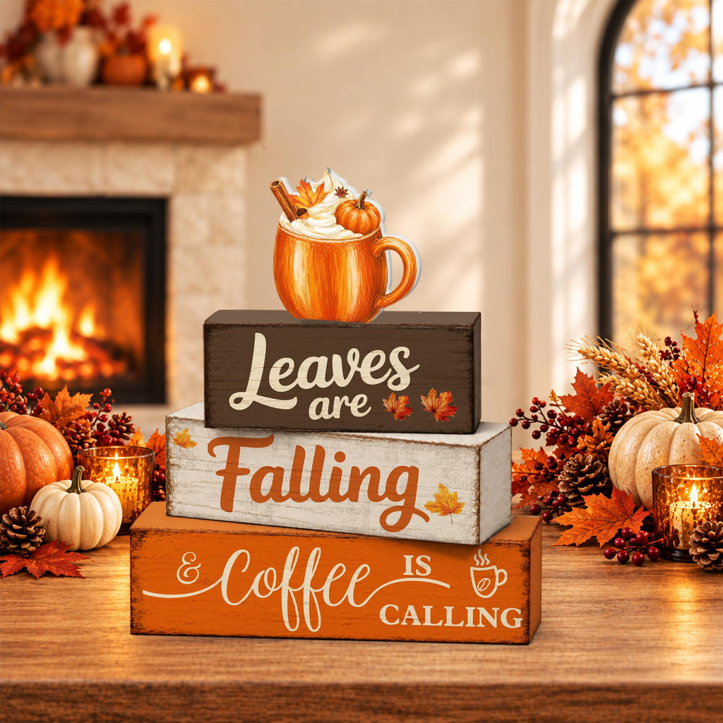 Fall Decorations, Fall Table Decor Gifts Wood Sign