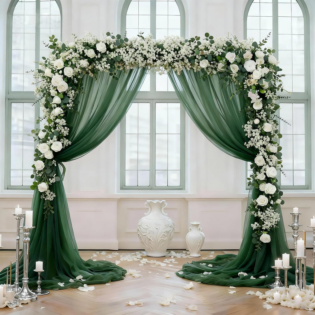 110pcs Mixed Greenery Artificial Eucalyptus Stems & Baby's Breath