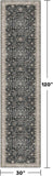 Black Washable 10ft Long Runners for Hallways, 2'6"x10' Wide Kitchen Runner Rug, Entryway Indoor Rug